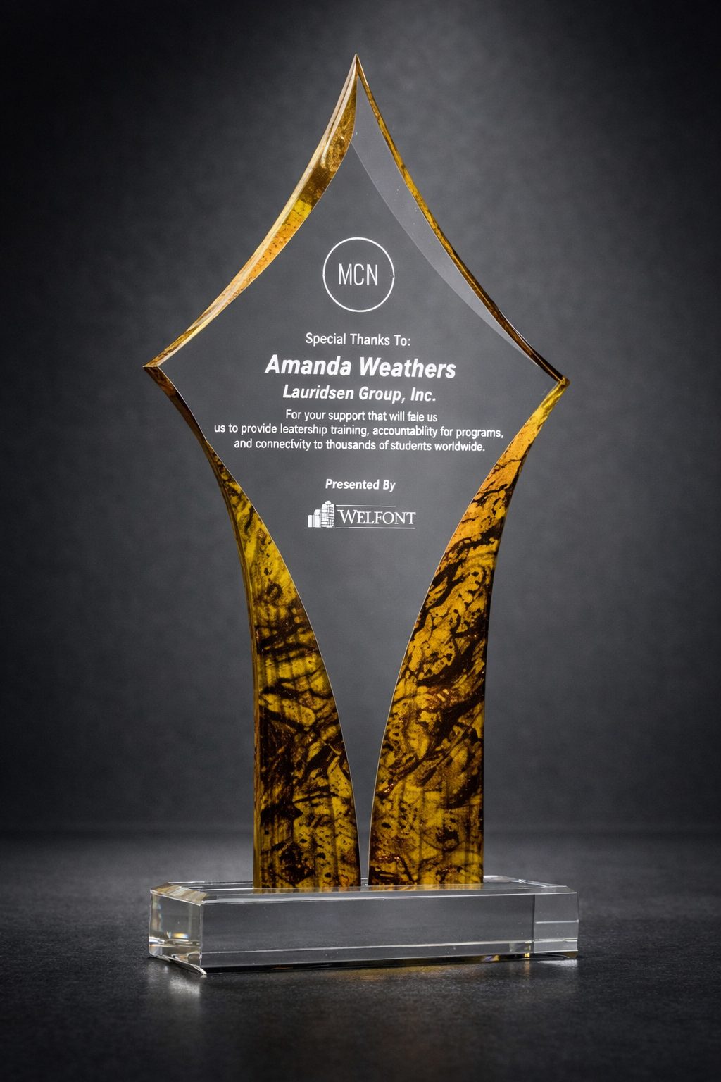 Acrylic Award